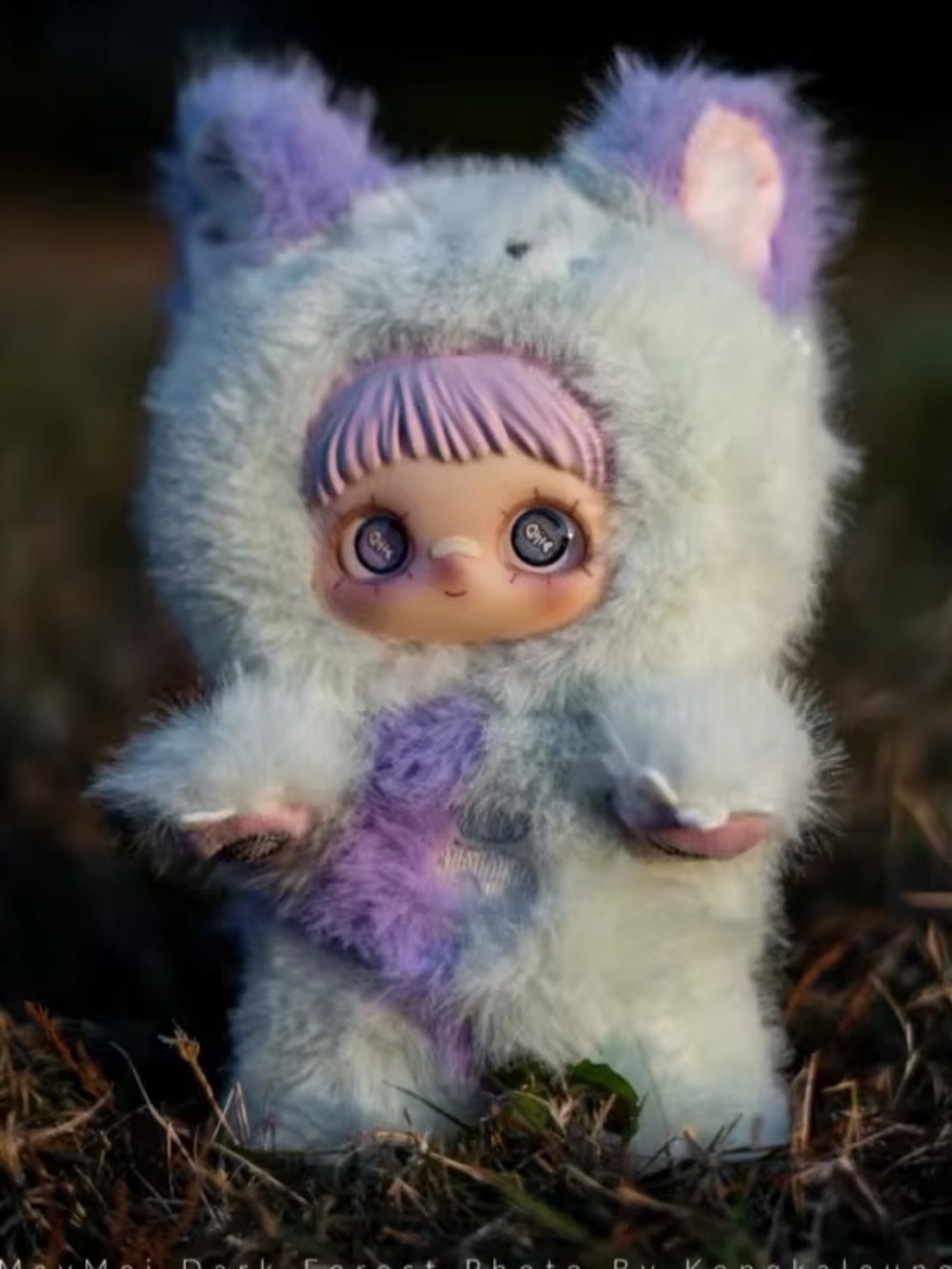 Authentic Maymei V2 Dark Forest Series Plush - Ghost Elda